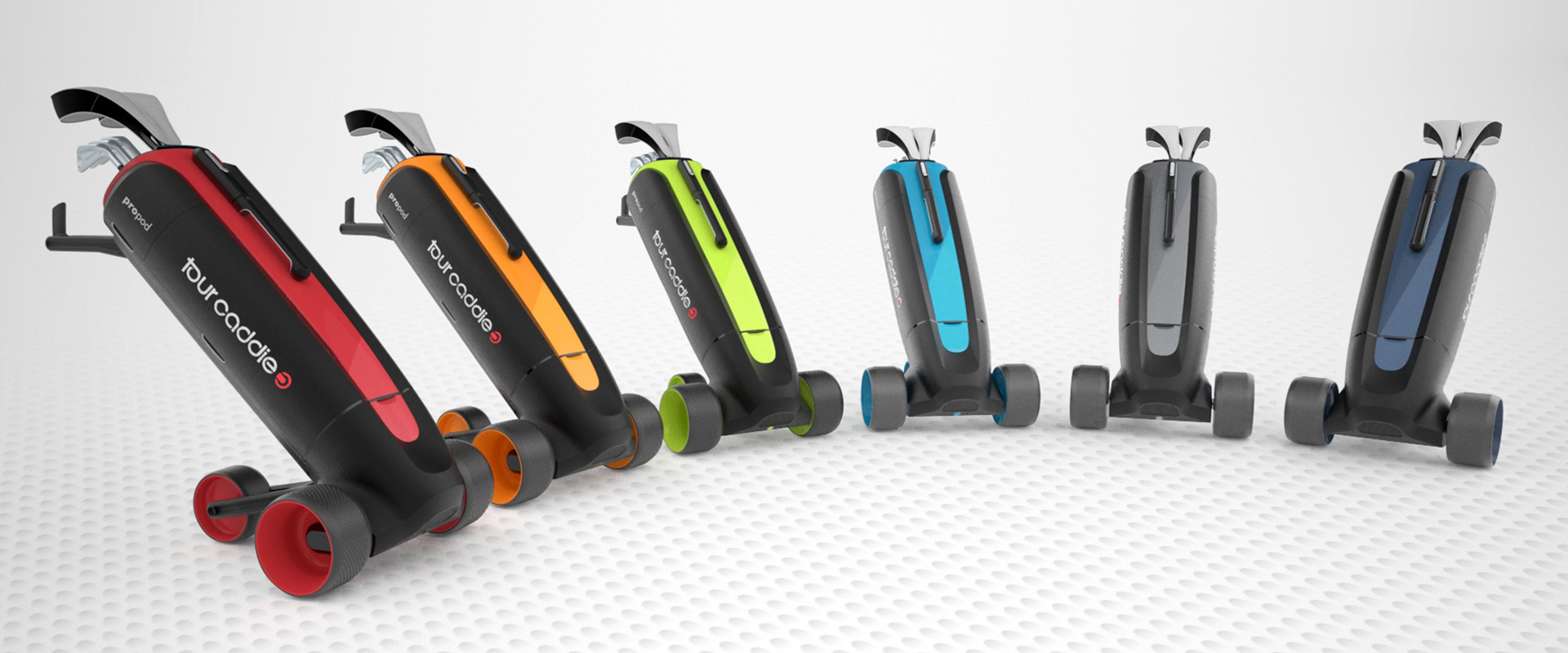 TourCaddie | Revolutionary-Upgrade on the tradional motorised golf trolley and bag